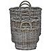 Cesto per Piante 3 pcs Grigio Kubu Rattan Kubu - Foto miniatura 5