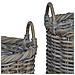 Cesto per Piante 3 pcs Grigio Kubu Rattan Kubu - Foto miniatura 7