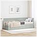 Struttura Letto Angolare con Materasso 2 pcs Grigio chiaro - Foto miniatura 2
