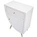Comodino Vkh16-bianco-mdf-60x32x79 Cm - Foto miniatura 4