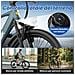 Bicicletta Elettrica GT300 26 Pollici E-bike 250W, Batteria 36V 10Ah 7 Velocità Autonomia 30-50km Blu - Foto miniatura 5