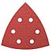 5 Fogli Delta 93mm 6 Fori Velcro G40 - Foto miniatura 1