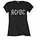Ac / Dc - Logo (T-Shirt Donna Tg. S)  - Foto miniatura 1