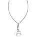 Collana Din Don Donna Pendente Campane Cristalli Big Sti01 - Foto miniatura 1