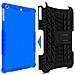 Cover Per Apple Ipad 9.7 (2017) - Protezione Antishock Doppio Strato Blu - Foto miniatura 4