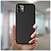 Cover Apple Iphone 11 Silicone Fronte Retro Nero - Foto miniatura 2