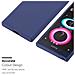 Custodia Compatibile Con Sony Xperia X Compact In Frost Blu Scuro - Coperchio Protettivo In Silicone Tpu Flessibile - Foto miniatura 5