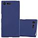 Custodia Compatibile Con Sony Xperia X Compact In Frost Blu Scuro - Coperchio Protettivo In Silicone Tpu Flessibile - Foto miniatura 1