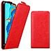 Custodia Compatibile Con Huawei P30 Lite In Rosso Mela - Coperchio Protettivo In Design Flip Con Chiusura Magnetica - Foto miniatura 2