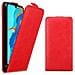 Custodia Compatibile Con Huawei P30 Lite In Rosso Mela - Coperchio Protettivo In Design Flip Con Chiusura Magnetica - Foto miniatura 9