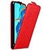 Custodia Compatibile Con Huawei P30 Lite In Rosso Mela - Coperchio Protettivo In Design Flip Con Chiusura Magnetica - Foto miniatura 1