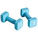 Set Manubri 2x3 Kg In Neoprene Blu - Foto miniatura 2