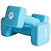 Set Manubri 2x3 Kg In Neoprene Blu - Foto miniatura 3