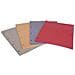 Divisori In Cartoncino Manilla Con Fori 23x30 Cm Rosso Conf. Da 100 Pezzi - Dm04ro C / fori - Foto miniatura 1