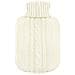 Copertura A Maglia Per La Bottiglia Di Acqua Calda - Beige Lavorato A Maglia Insulator - Solo Cover (borsa Dellacqua Calda Non Incluso)  - Foto miniatura 1
