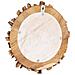Specchio Da Parete 60 Cm In Legno Di Teak Rotondo - Foto miniatura 4