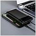 Power Bank 10000mah 2xusb 2a 2 Input Con Indicatore Led - Black - Foto miniatura 2