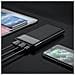 Power Bank 10000mah 2xusb 2a 2 Input Con Indicatore Led - Black - Foto miniatura 6