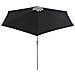 Telo di Ricambio per Ombrellone Nero 300 cm - Foto miniatura 2