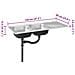 Lavello da Cucina Doppia Vasca Argento 1200x600x155 mm Acciaio - Foto miniatura 10