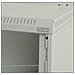 19" Rack Wall-mount 6U / 500 glass door, A muro, Grigio, 600 x 515 x 370 mm - Foto miniatura 3