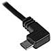 Cavo Micro-USB da Ricarica e Sincronizzazione angolato sinistra per Smartphone e Tablet da 0,5m - Foto miniatura 3