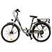 Bicicletta Elettrica X7 F con Display LCD Velocità 25 km /h Autononomia 80km Ruote 26'' Potenza 250 W Colore Grigio - Foto miniatura 14