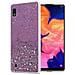 Custodia Compatibile Con Samsung Galaxy A10 / M10 In Viola Con Glitter - Coperchio Protettivo In Silicone Tpu Flessibile Con Glitter Scintillanti - Foto miniatura 1