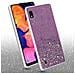 Custodia Compatibile Con Samsung Galaxy A10 / M10 In Viola Con Glitter - Coperchio Protettivo In Silicone Tpu Flessibile Con Glitter Scintillanti - Foto miniatura 3