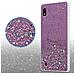 Custodia Compatibile Con Samsung Galaxy A10 / M10 In Viola Con Glitter - Coperchio Protettivo In Silicone Tpu Flessibile Con Glitter Scintillanti - Foto miniatura 5