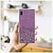 Custodia Compatibile Con Samsung Galaxy A10 / M10 In Viola Con Glitter - Coperchio Protettivo In Silicone Tpu Flessibile Con Glitter Scintillanti - Foto miniatura 8