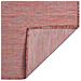 Tappeto Da Esterni A Tessitura Piatta 160x230 Cm Rosso - Foto miniatura 2