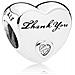 Charm Pandora ""grazie"" - Foto miniatura 1
