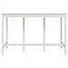 Tavolo da Bar Bianco 180x80x110 cm in Legno Massello di Pino - Foto miniatura 4