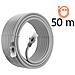 Cavo di rete Ethernet RJ45 Categoria 6 50m Grigio - Foto miniatura 3