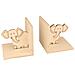 2 Fermalibri In Legno Elefante - Foto miniatura 1
