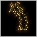 Luce Decorativa Natale Con Picchetti Stella Cadente 80led 62cm - Foto miniatura 2