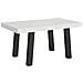 Tavolo Allungabile 90x160/264 Cm Bridge Telaio Antracite - Bianco Frassino - Foto miniatura 6