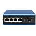 Switch di rete Gigabit Ethernet a 4 porte, industriale, non gestito, 1 Uplink SFP - Foto miniatura 4