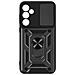 Cover Per Samsung A54 5g Anello Supporto Coprifotocamera Scorrevole, Nero - Foto miniatura 1