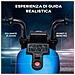 Moto Elettrica Per Bambini 18-36 Mesi In Pp E Metallo Con Rotelle E Fanale, 76x42x57 Cm, Blu E Nero - Foto miniatura 6