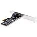 Scheda di Rete PCIe a 1 porta 2,5 Gbps NBASE-T, Intel&reg; I225-V, NIC Ethernet MultiGigabit per computer, scheda LAN PCI Express per server - Foto miniatura 2