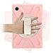 Custodia Resistente Con Maniglia Per Samsung Galaxy Tab A7 Lite T220/225 - Rosa Elegante - Foto miniatura 2