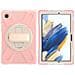 Custodia Resistente Con Maniglia Per Samsung Galaxy Tab A7 Lite T220/225 - Rosa Elegante - Foto miniatura 3