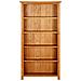Lusso Casadino -  Libreria A 5 Ripiani 70x22x140 Cm In Legno Massello Di Rovere - Foto miniatura 1