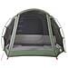 Tenda Familiare per 6 Persone Verde Impermeabile - Foto miniatura 5
