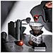 Macinacaffè Manuale Con Anima In Acciaio Cnc - Manico In Legno Nero Black - Foto miniatura 4