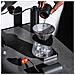 Macinacaffè Manuale Con Anima In Acciaio Cnc - Manico In Legno Nero Black - Foto miniatura 5
