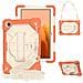 Custodia Per Ipad 9/8 10.2” Con Supporto E Tracolla Arancione - Foto miniatura 1