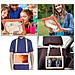 Custodia Per Ipad 9/8 10.2” Con Supporto E Tracolla Arancione - Foto miniatura 4